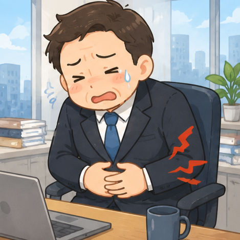 壓力大腸胃緊
